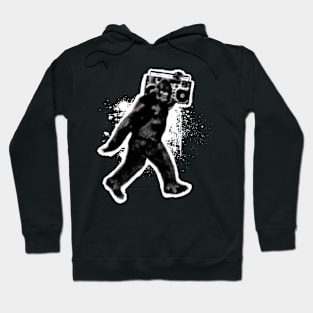 Bigfoot Sasquatch With Boombox Hoodie